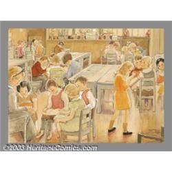 Elizabeth Engelhard - Original Illustration (c.1935)