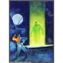 Enrich - Original Illustration (c.1985).Possibly published as a magazine story illustration