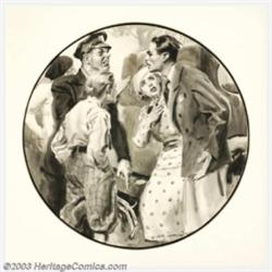 James Montgomery Flagg (1877-1960) Original Magazine Story Illustration (1925-1930)
