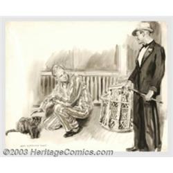 James Montgomery Flagg (1877-1960) Original Magazine Story Illustration (1925-1930)