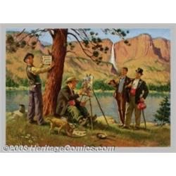 Art Frahm (1907-1981) Original Calendar Art (1950-1960)