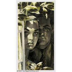 Edwin A. Georgi (1896-1964) Original Magazine Story Illustration (1953)