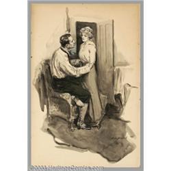 Will A. Grefe' (1875-1957) Original Magazine Story Illustration (1910-1915)