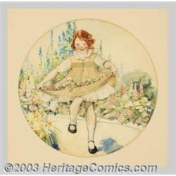 E. T. Griffith - Original Illustration (c.1930).Most likely published as a calendar print