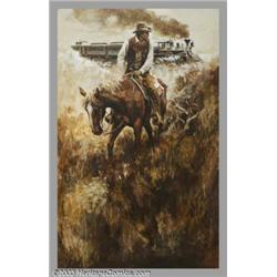 H. Tom Hall - Original Paperback Cover Art (1972)