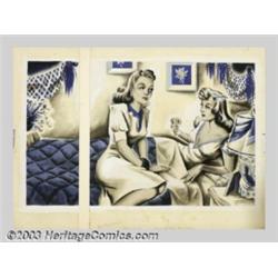 Cardwell S. Higgins (1902-1983) Original Magazine Story Illustration (1941)