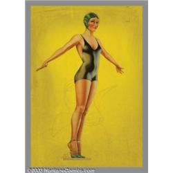 Cardwell S. Higgins (1902-1983) Original Pin-up / Glamour Art (1920-1930)