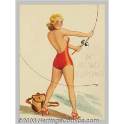 Cardwell S. Higgins (1902-1983) Original Pin-up / Glamour Art (1920-1930)