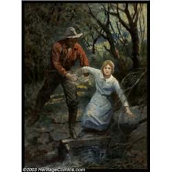 Gayle Porter Hoskins (1887-1962) Original Magazine Story Illustration (1920-1930)