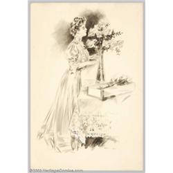 Henry Hutt (1875-1950) Original Illustration (c.1910)