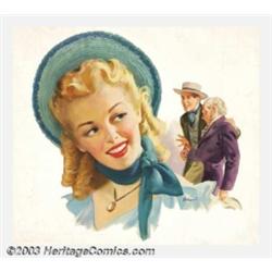 Al Kortner - Original Magazine Story Illustration (1950)