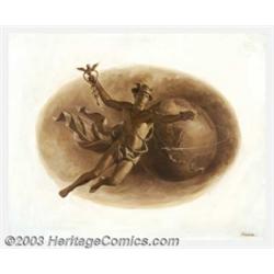 Robert Lavin (1919-1997) Original Illustration (c.1960)