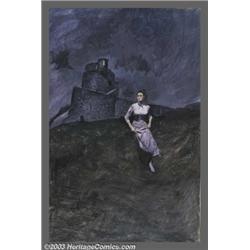 Ron Lesser - Attributed - Original Paperback Cover Art (c.1965)