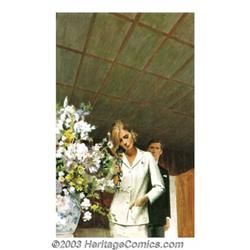 Mike Ludlow - Original Paperback Cover Art (1971).Ace #87135 - Walk Softly Doctor by Arlene Hale