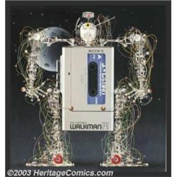 Dennis Magdich - Original Advertising Art (c.1980).The Walkman F1, for the Sony Corporation