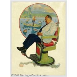 Walter Martin - Original Magazine Cover Art (c.1930)