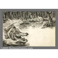 James Meese - Original Magazine Story Illustration (1960-1970).For a men's adventure magazine