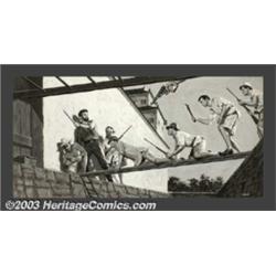 Bruce Minney - Original Magazine Story Illustration (1960-1970).For a men's adventure magazine