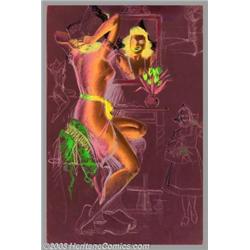 K. O. Munson - Original Pin-up Art (c.1950)