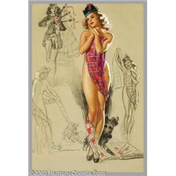 K. O. Munson - Original Pin-up Art (c.1950)