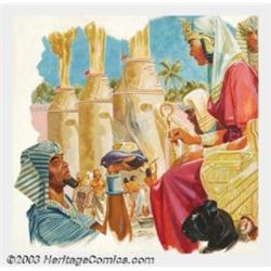 Neil O'Keeffe - Original Magazine Story Illustration (c.1950)American Weekly