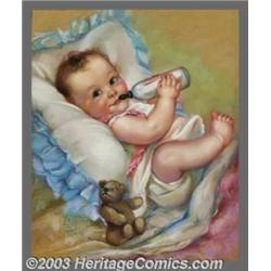 Laurette Patten - Original Calendar Art (c.1930).Published by the Joseph C