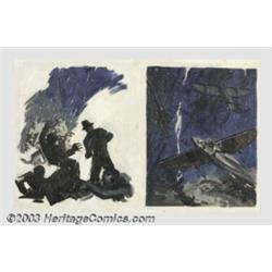 Carl T. Pfeufer (1910-1980) Original Illustration (c.1930-1940)