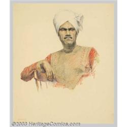 Carl T. Pfeufer (1910-1980) Original Illustration (c.1930-1940)