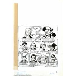 Carl T. Pfeufer (1910-1980) Original Book Illustrations - Group Lot of Fifty-Six (c.1978)