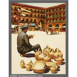 Carl T. Pfeufer (1910-1980) Original Illustration (1974)