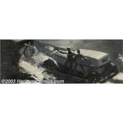 Carl T. Pfeufer (1910-1980) Original Illustration (c.1930-1940)