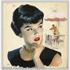 Image 1 : Arthur Sarnoff (1912-2000) Original Magazine Story Illustration (c.1950)