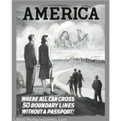 Saul Tepper (1899-1987) Original Illustration (c.1940-1950)