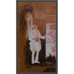 Raeburn Van Buren (1891-1987) Original Magazine Story Illustration (1924)