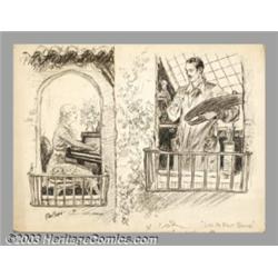 Raeburn Van Buren (1891-1987) Original Illustration (1934)