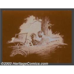 Raeburn Van Buren (1891-1987) Original Magazine Story Illustration (1930)