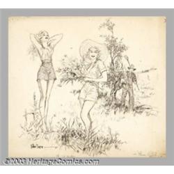 Raeburn Van Buren (1891-1987) Original Illustration (1934)