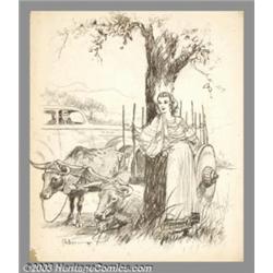 Raeburn Van Buren (1891-1987) Original Illustration (1924)