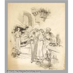 Raeburn Van Buren (1891-1987) Original Illustration (1933)