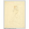 Image 1 : Alberto Vargas (1896-1982) Original Pin-up Preliminary (c.1943)