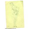 Image 1 : Alberto Vargas (1896-1982) Original Pin-up Sketch (c.1950)