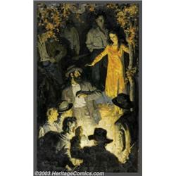 E. F. Ward (1892-1991) Original Magazine Story Illustration (c.1930)