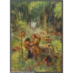 Frederick Coffay Yohn (1875-1933) Original Book Cover Art (c