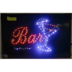 BAR LED LIGHT UP SIGN