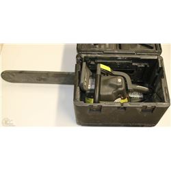 RYOBI 18" CHAINSAW WITH CASE