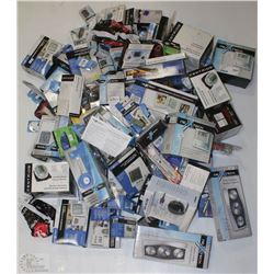 BOX OF ASSORTED ELECTRONICS INCLUDING HEATED
