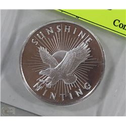 SUNSHINE MINTING HALF TROY OUNCE SILVER ROUND