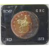 Image 1 : ROYAL CANADIAN MINT 1873-1973 SILVER