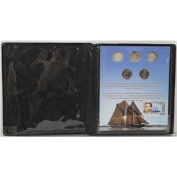 RCM BLUENOSE DIME AND POSTAGE STAMP  SET