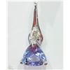 Image 1 : #1-14KT WHITE GOLD TANZANITE & DIAMOND PENDANT